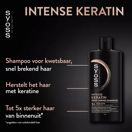Syoss shampoo Intense Keratin 440 ML