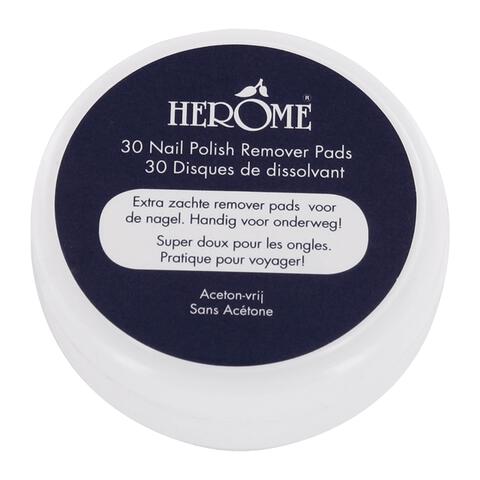 Herome Acetonvrije Nail Polish Remover Pads