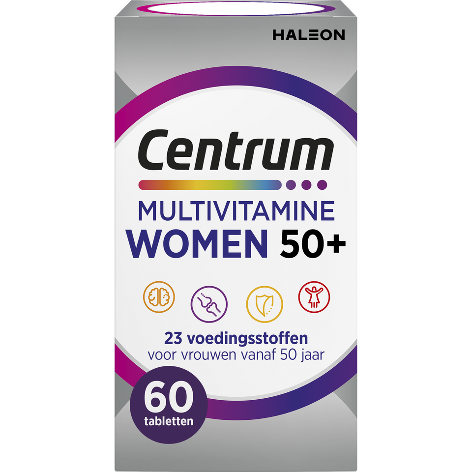 Centrum Women 50+ Multivitaminen Tabletten 60 - 60 stuks