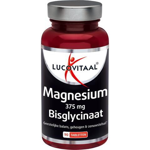 Lucovitaal Magnesium 375 MG Bisglycinaat Tabletten 90 stuks