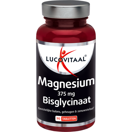 Lucovitaal Magnesium 375 MG Bisglycinaat Tabletten 90 stuks