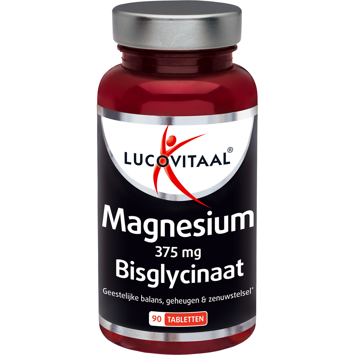 Lucovitaal Magnesium 375 MG Bisglycinaat Tabletten 90 — 90 stuks