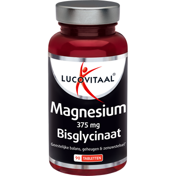 Lucovitaal Magnesium 375 MG Bisglycinaat Tabletten 90 — 90 stuks