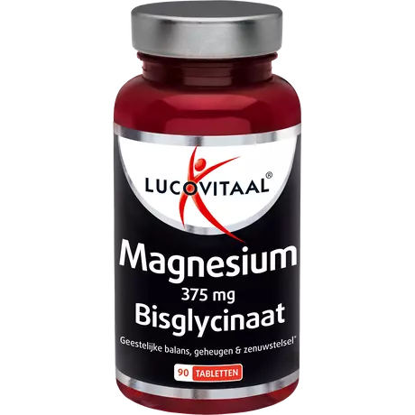 Lucovitaal Magnesium 375 MG Bisglycinaat Tabletten 90 stuks