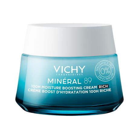 Vichy Mineral 89 100U Rijke Hydraterende Crème zonder parfum