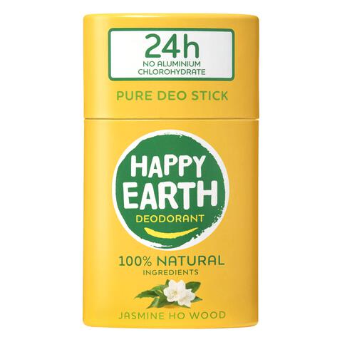 Happy Earth 100% Natuurlijk Jasmine Ho Wood Deodorant Stick 40 gram