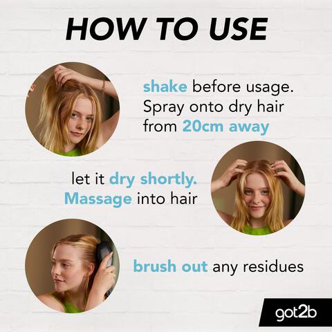 Got2b Fresh & Fabulous Dry Shampoo 200 ML