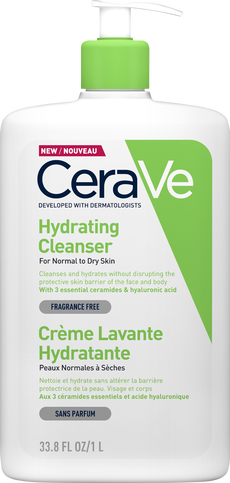 CeraVe Hydraterende Reinigingscrème 1000 ML
