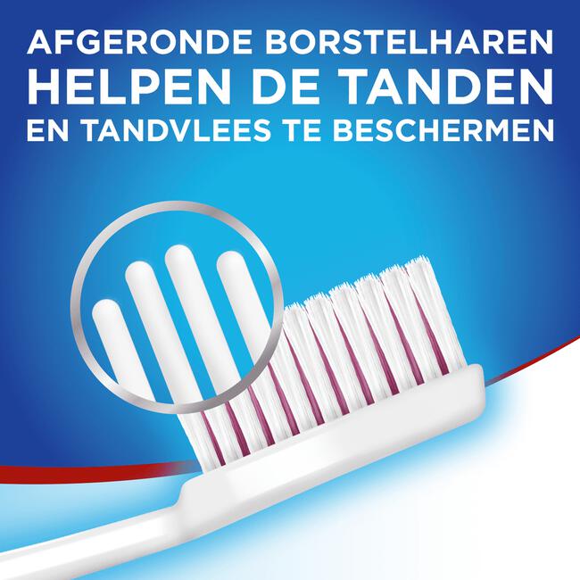 Aquafresh Clean & Flex Hard Tandenborstel Plasticvrije Verpakking 2+1 gratis