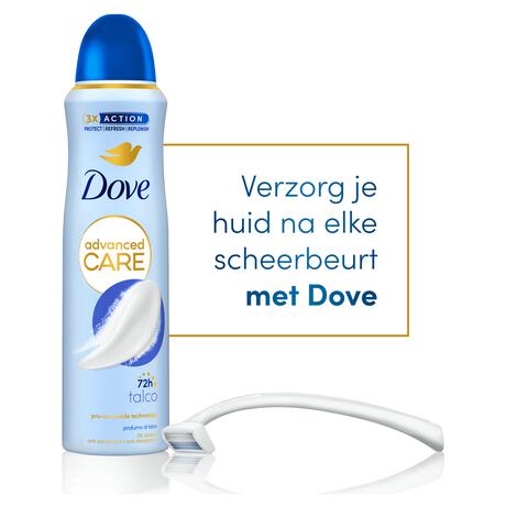 Dove Advanced Care Talco Anti-Transpirant Deodorant Spray 150 ML