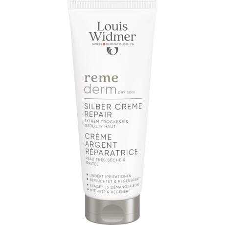 Louis Widmer Remederm Zilver Cr�me Repair Zonder Parfum 75 ML