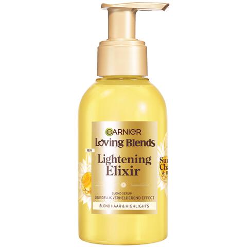 Garnier Loving Blends Sun-Kissed Chamomile & Bloemenhoning Lightening Elixir 120 ML