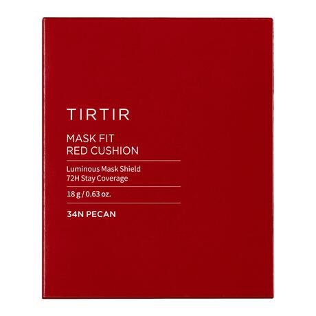 TirTir Mask Fit Red Cushion Foundation 34N Pecan&nbsp;