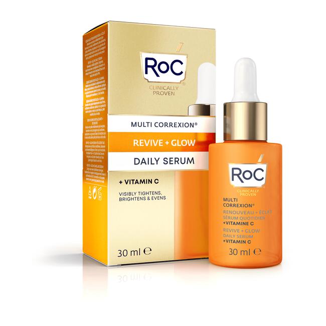 een paar Snoep Raad eens RoC Multi-Correxion Revive & Glow Daily Serum 30 ML 30 ML | Etos