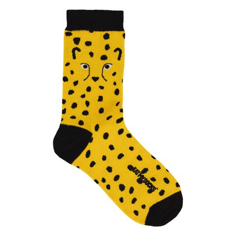 Eat My Socks Wild Cheetah One Size - 1 paar