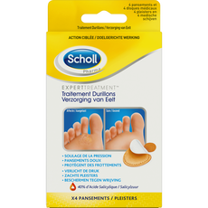 Scholl Pharma Eelt Verwijderpleisters 4 stuks