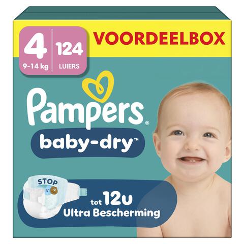Pampers Baby Dry Voordeelbox Luiers Maat 4 9-14 kg 124 stuks