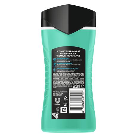 AXE Fine Fragrance Collection Aqua Bergamot Body Wash 225 ML