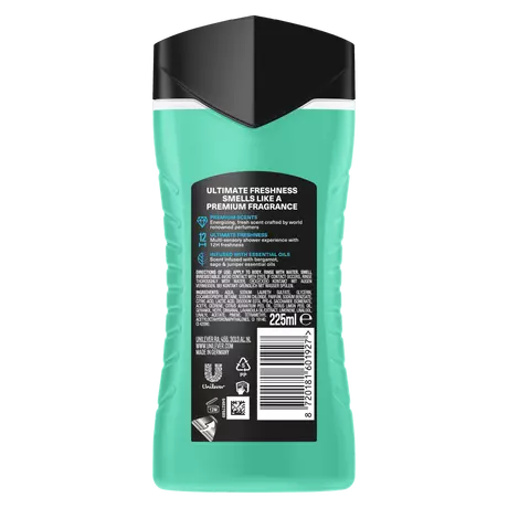 AXE Fine Fragrance Aqua Bergamot Douchegel 225 ML