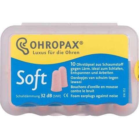 Ohropax Soft Schuim Oordopjes 10st