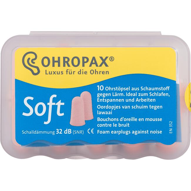 Ohropax Soft Schuim Oordopjes