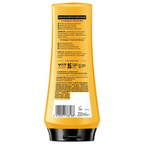 Gliss Oil Nutritive Conditioner 200 ML