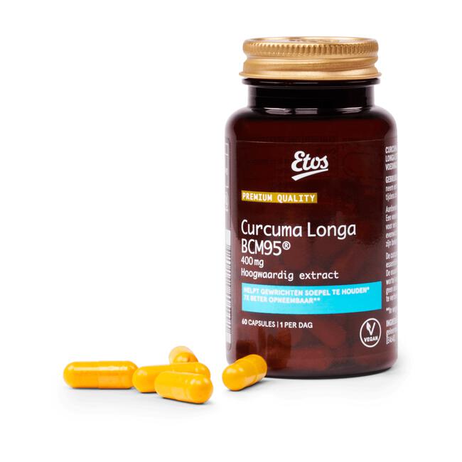 Etos Premium Curcuma Longa BCM95® 400mg 60 stuks