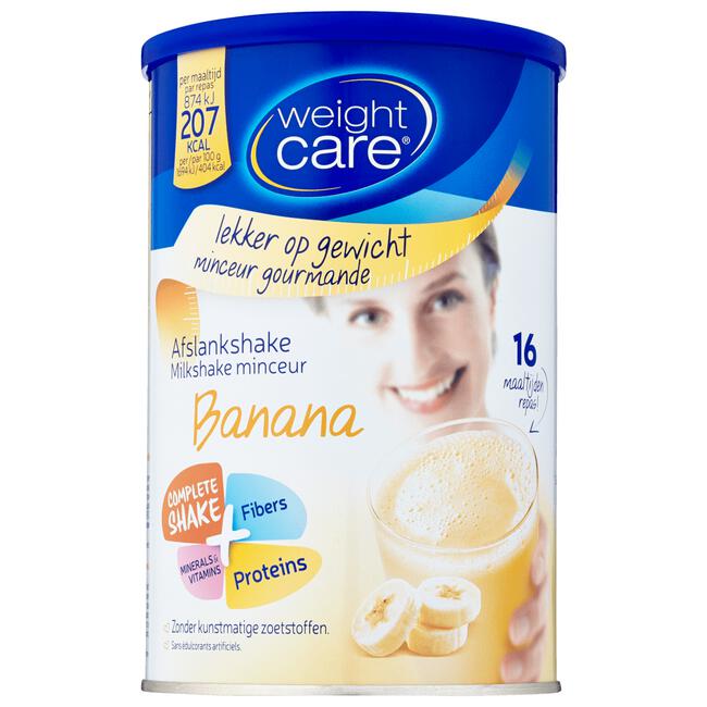 Weight Care Maaltijd+ Afslankshake Banaan 436 GR