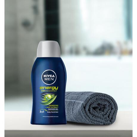 NIVEA MEN Energy Douchegel 3-in-1 Mini 50 ML