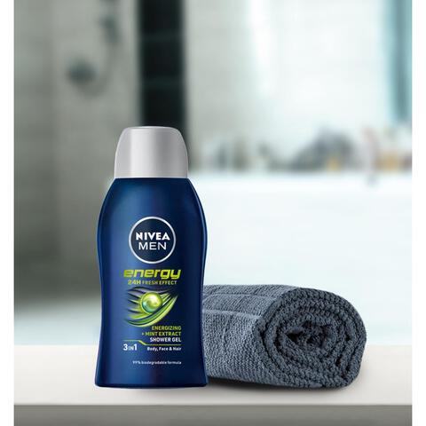 NIVEA MEN Energy Douchegel 3-in-1 Mini 50 ML