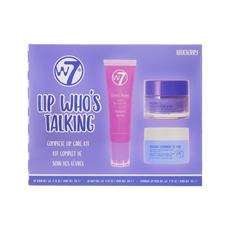 W7 Lip Who's Talk Gift Set Blue Berry