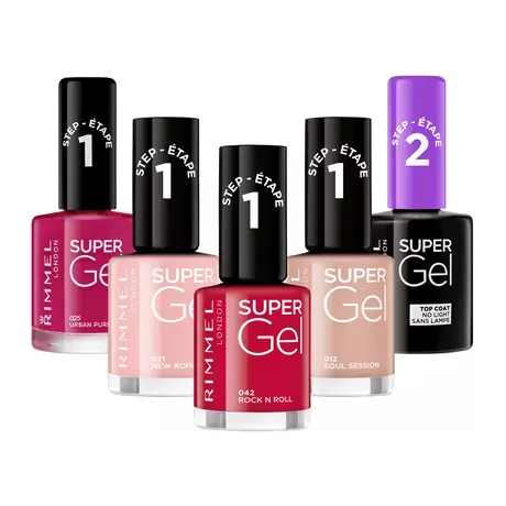 Rimmel London SuperGel Nagellak 025 Urban Purple 8 ML
