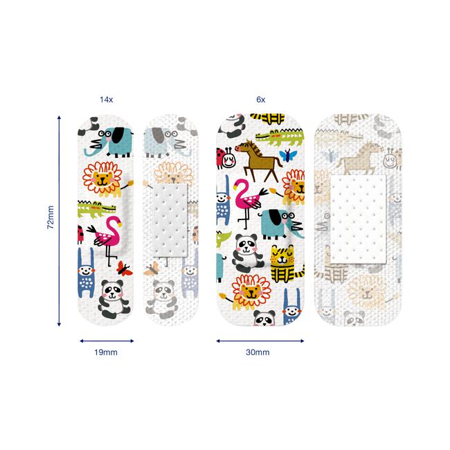 Hansaplast Sensitive Kids 20 stuks