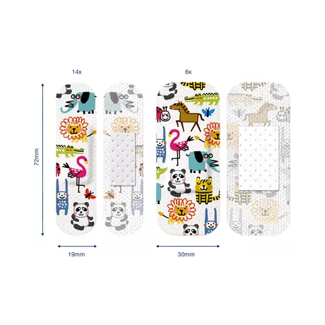 Hansaplast Sensitive Kids 20 stuks