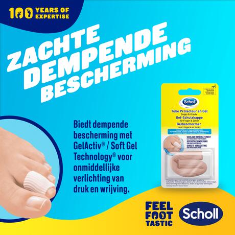 Scholl Beschermhoesje Vingers Tenen 1 Hoesje