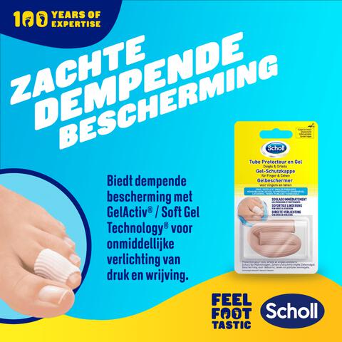 Scholl Beschermhoesje Vingers Tenen 1 Hoesje
