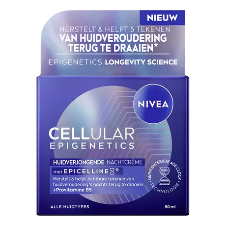 NIVEA Cellular Epigenetics Huidverjongende Anti-Age Nachtcrème 50 ML