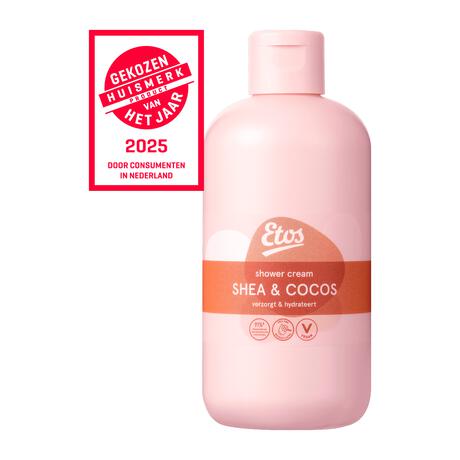 Etos Showercream Shea butter & Coconut 250 ML