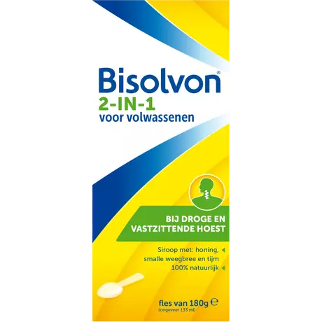 Bisolvon 2-in-1 Bij Droge En Vastzittende Hoest 133 ML