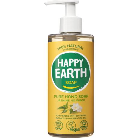 Happy Earth 100% Natuurlijke Jasmin Ho Wood Handzeep 300 ML