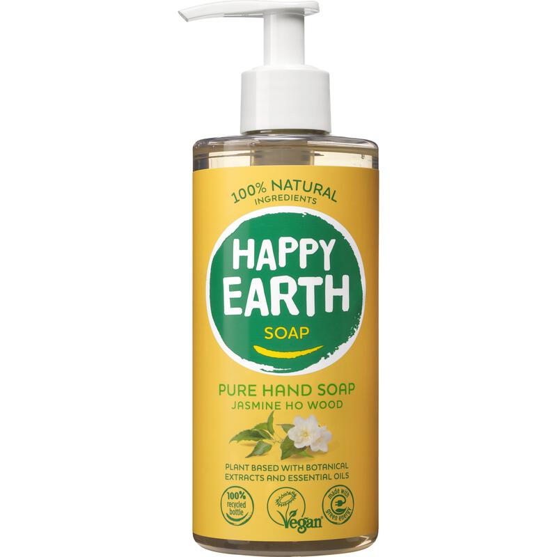 Happy Earth 100% Natuurlijke Jasmin Ho Wood Handzeep 300 ML