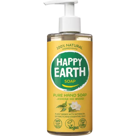 Happy Earth 100% Natuurlijke Jasmin Ho Wood Handzeep 300 ML