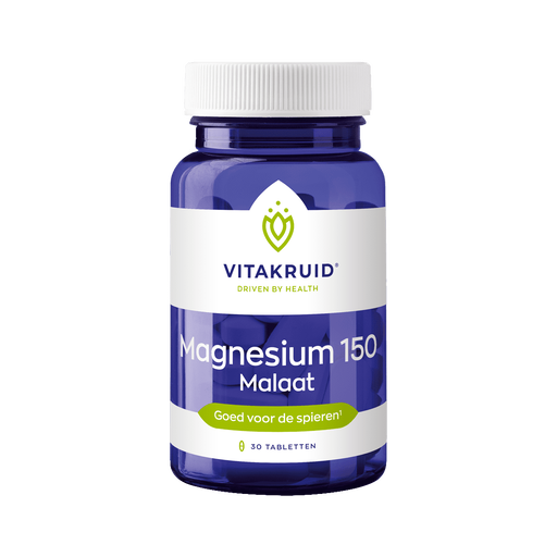 Vitakruid Magnesium 150 Malaat Tabletten 30 stuks