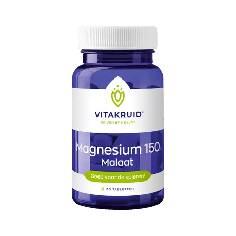 Vitakruid Magnesium 150 Malaat Tabletten 30 stuks