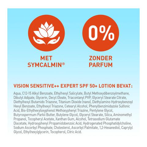Vision Sensitive++ Expert Zonnebrand SPF50+ 180 ML