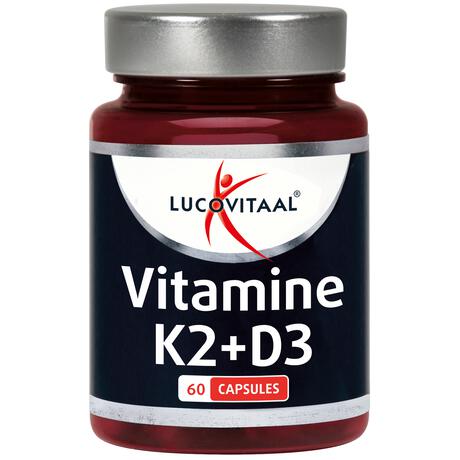 Lucovitaal Vitamine K2 + D3 Capsules 60 stuks
