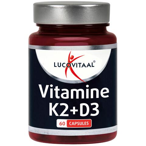 Lucovitaal Vitamine K2 + D3 Capsules 60 stuks