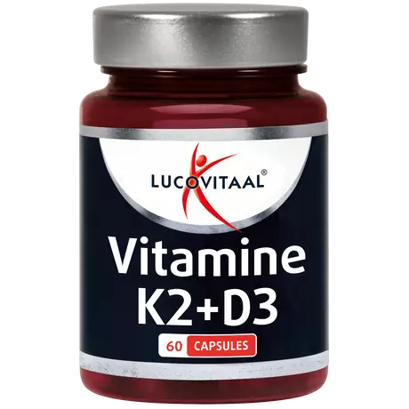 Lucovitaal Vitamine K2 + D3 Capsules 60 stuks