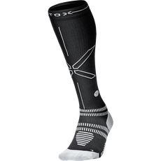 STOX Sports Socks Women - Black / Light Grey - W2 - 1 Paar