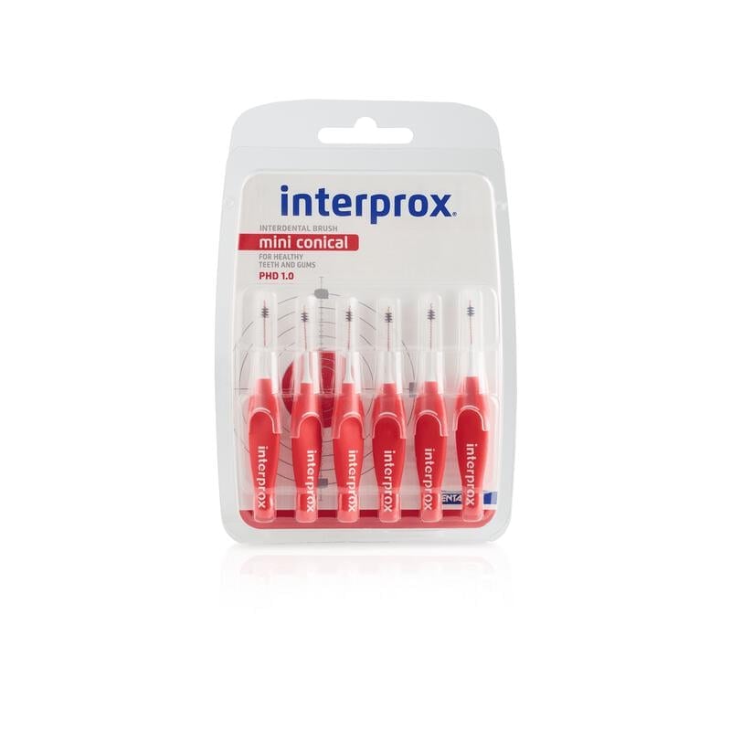 Interprox Mini Conical Ragers Rood PHD 1.2 mm 6 stuks